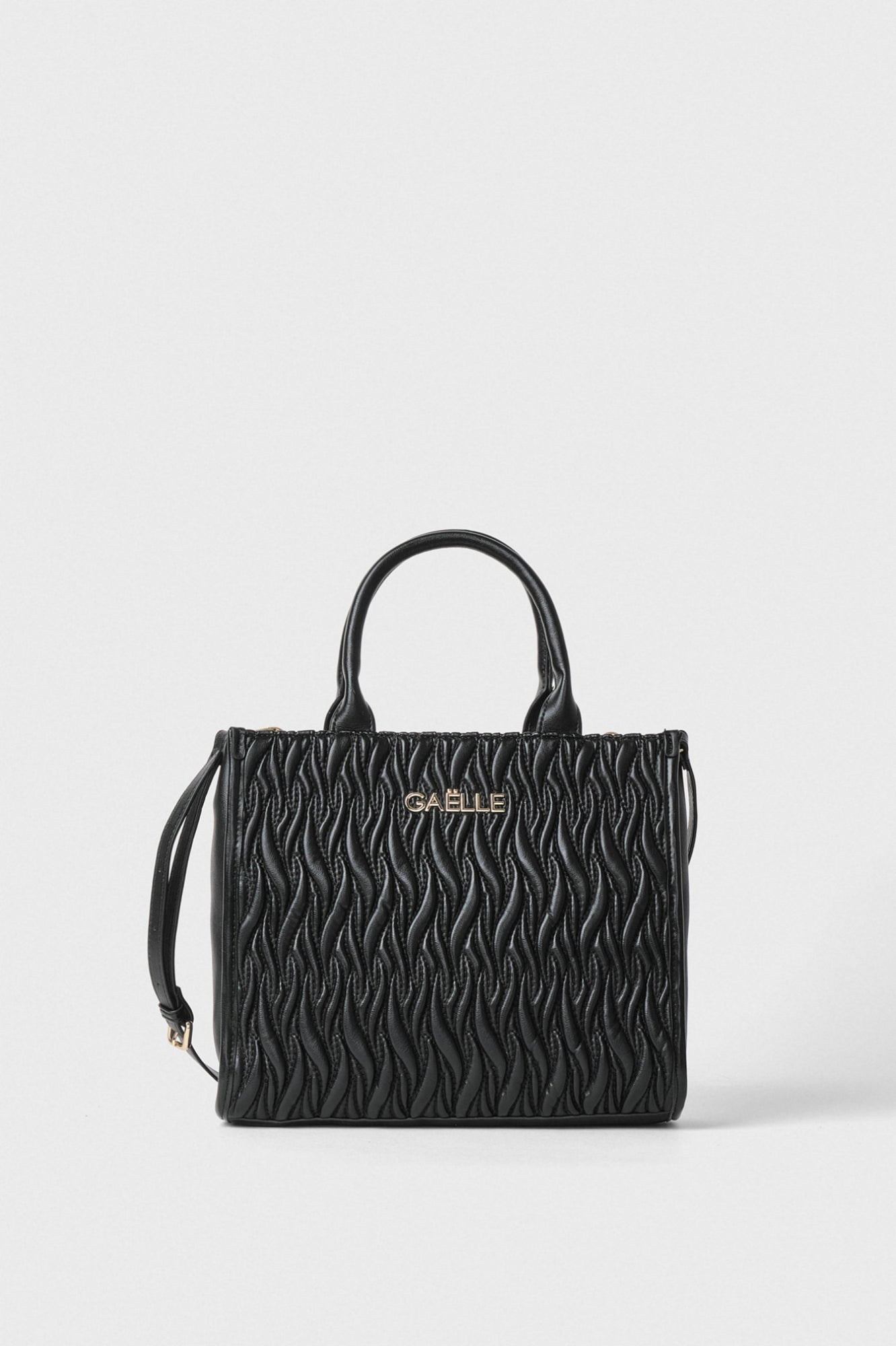 BORSE GAELLE PARIS AI25 - Reg Shopper In Ecopelle Nero - GAACW01159