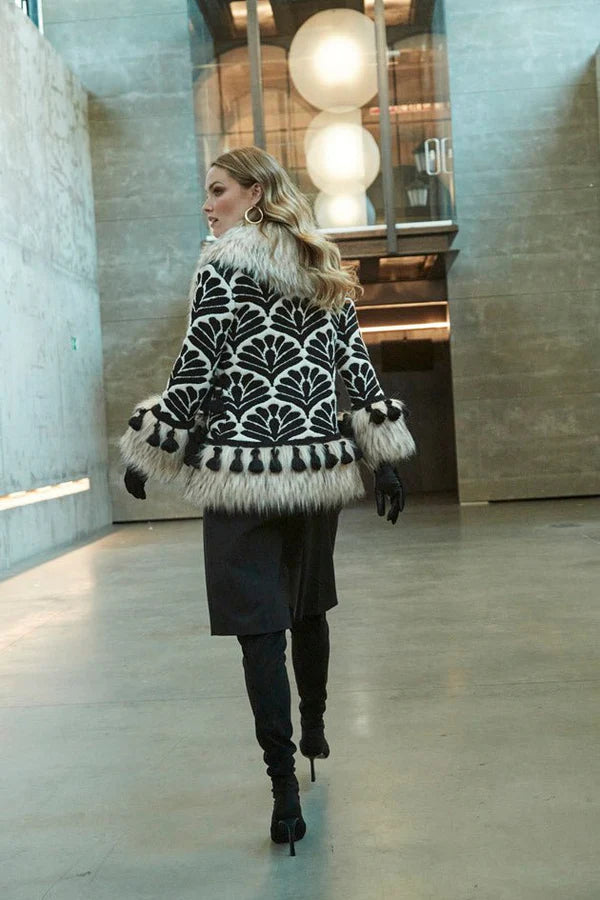 GIACCA AI25 THE EXTREME COLLECTION - CAPPOTTO CORTO AMELIE IN ALPACA E MERINA